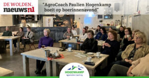 De Wolden - AgroCoach Paulien Hogenkamp boeit op boerinnenavond