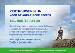 Vertrouwenslijn voor alle Nederlandse agrariërs - Hogenkamp Agrarische Coaching