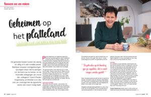 Noaber Magazine - Tussen oe en mien - Interview agrarisch coach Paulien Hogenkamp over geheimen op het platteland