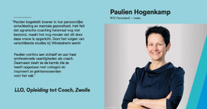 Paulien Hogenkamp Vakvrouw Opleiding tot Coach, Hogeschool Windesheim