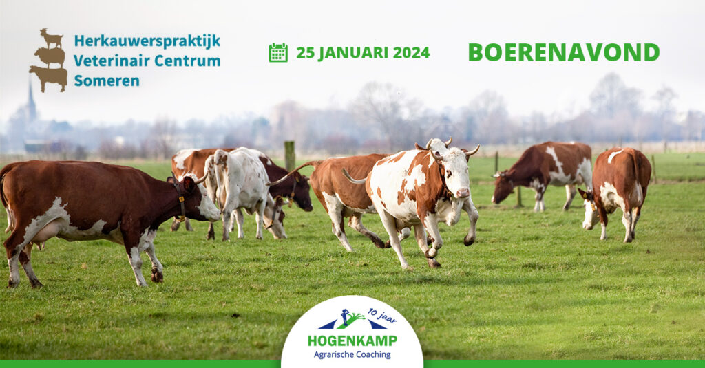 Presentatie van agrarisch coach bij Herkauwerspraktijk Veterinair Centrum Someren in Noord-Brabant