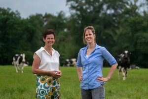 Paulien Hogenkamp en Didi Stoltenborg - agricoaches bij Hogenkamp Agrarische Coaching in Wierden, Twente, Overijssel