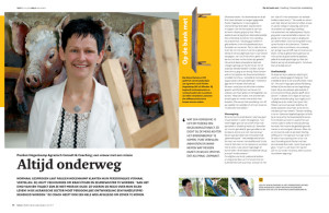 Artikel Varkens.nl - Interview Paulien Hogenkamp - Altijd onderweg